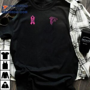 Atlanta Falcons Breast Cancer Awareness Logo Tshirt