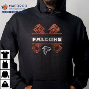 Atlanta Falcons X Born To Ride Motor Skull Shirt 3 Atlanta Falcons X Born To Ride Motor Skull Tshirt