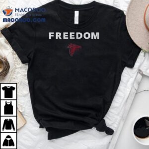 Atlanta Falcons X Charlie Kirk Freedom Logo Shirt 3 Atlanta Falcons X Charlie Kirk Freedom Logo Tshirt