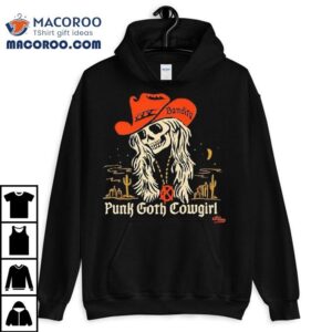 Bandita Punk Goth Cowgirl Skeleton Graphic Tshirt