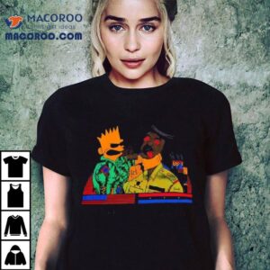 Bart Simpson Middle East Crisis The Day When Bart Got Really Pissed Off Tshirt