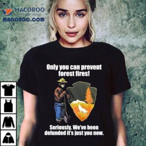 Bear Only You Can Prevent Forest Fires Seriously We’ve Been Defunded It’s Just You Now Shirt 3 Bear Only You Can Prevent Forest Fires Seriously We Ve Been Defunded It S Just You Now Tshirt
