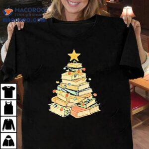 Book Tree Christmas Star Light Shirt 3 Book Tree Christmas Star Ligh Tshirt