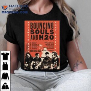 Bouncing Souls And H December Ecfu Tour Tshirt