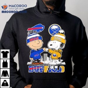 Buffalo Bills And Sabres X Snoopy Charlie Brown Shirt 3 Buffalo Bills And Sabres X Snoopy Charlie Brown Tshirt