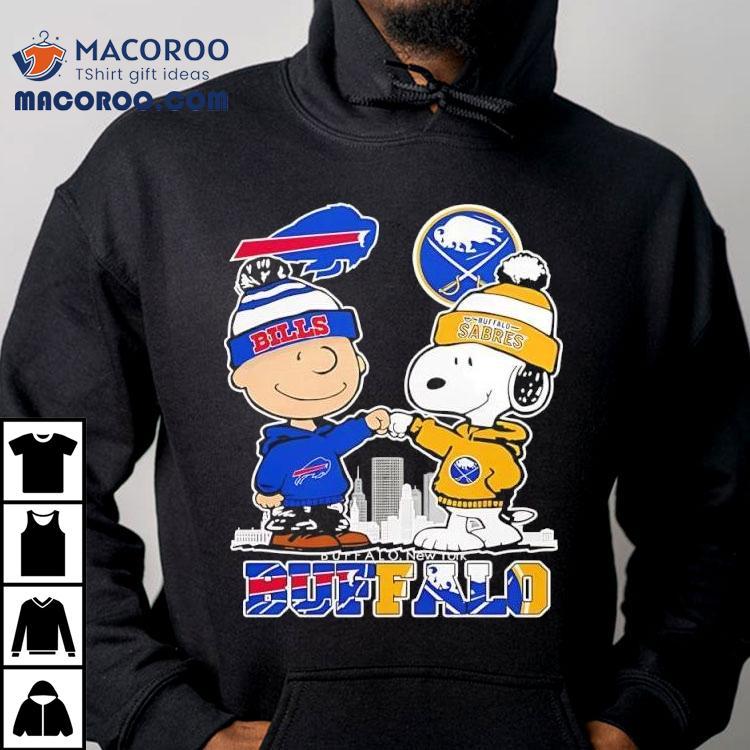 Buffalo Bills And Sabres X Snoopy Charlie Brown Shirt Buffalo Bills And Sabres X Snoopy Charlie Brown Shirt