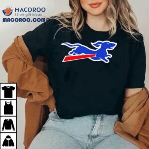 Buffalo Bills Charging Dog Logo Tshirt