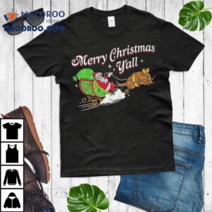 Bunker Branding Santa Merry Christmas Y All Tshirt