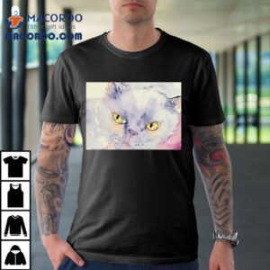 Cat Paint Picture Tshirt