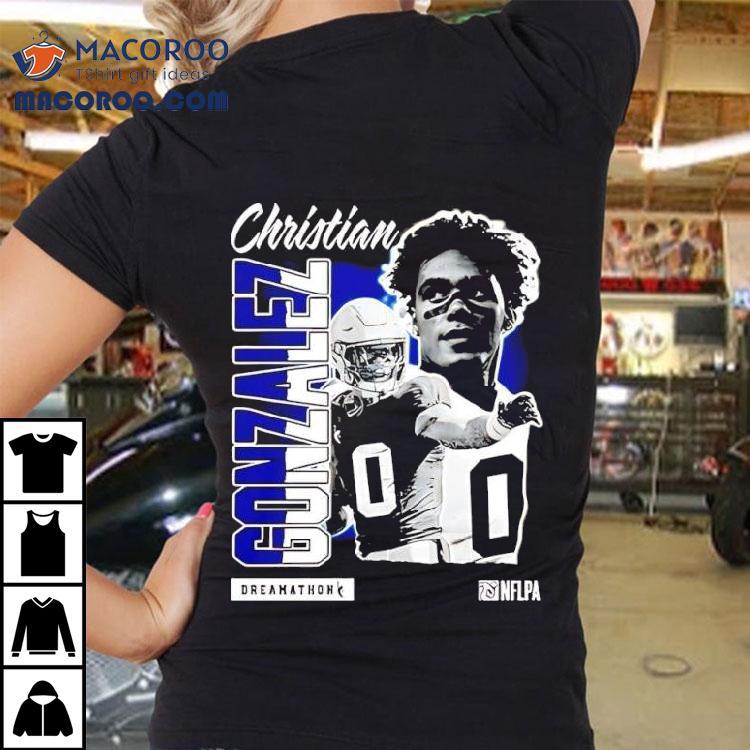 Christian Gonzalez Nfl Players Quarterback Shirt Christian Gonzalez Nfl Players Quarterback Shirt