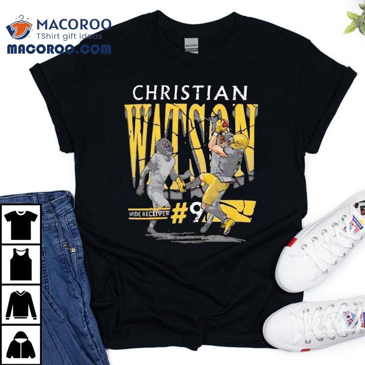 Christian Watson Wide Receiver Green Bay Packers Football Shirt Christian Watson Wide Receiver Green Bay Packers Football Shirt