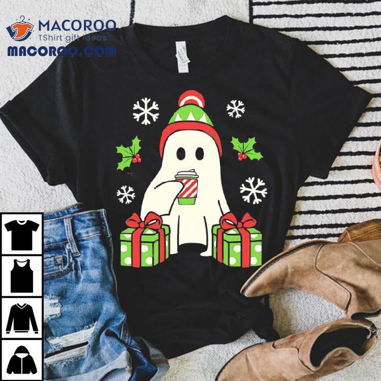 Christmas Ghost With Gifts Shirt Christmas Ghost With Gifts Shirt