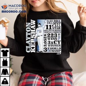 Clayton Kershaw Goat Lis Tshirt