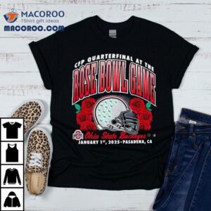 College Football Playoff 2025 Ohio State Buckeyes Rose Bowl Game Bound Shirt 3 College Football Playoff Ohio State Buckeyes Rose Bowl Game Bound Tshirt