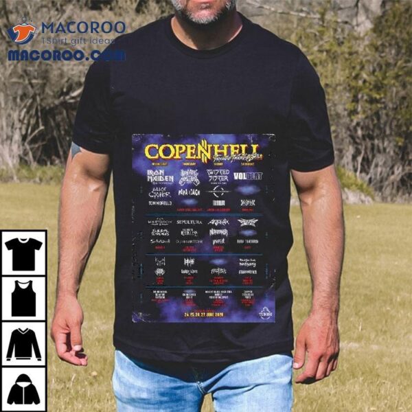 Copenhell Festival 2026 Full Lineup Copenhagen Denmark On 24 25 26 27 ...