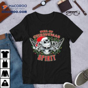 Disney The Nightmare Before Christmas Full Of Xmas Spiri Tshirt
