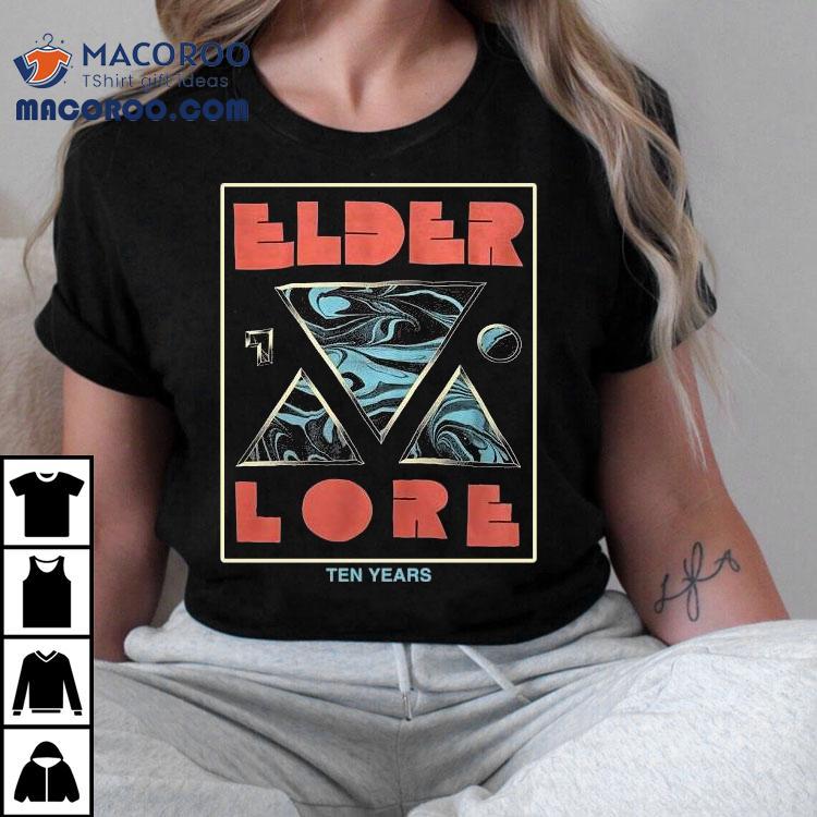 Elder Lore Ten Years Vintage Shirt Elder Lore Ten Years Vintage Shirt