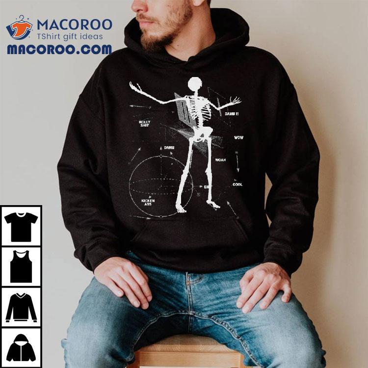 Genious Thoughts Of The Mind Skeleton Shirt Genious Thoughts Of The Mind Skeleton Shirt