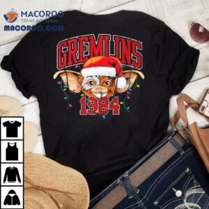 Gizmo Christmas Gremlins Christmas Lights Tshirt