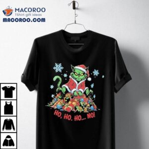 Grinch Meowy Christmas Tshirt