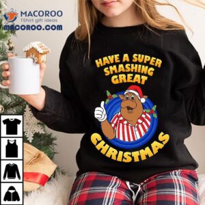 Have A Super Smashing Great Christmas Bullseye Tshirt