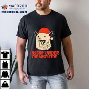 Hissin Under The Mistletoe Christmas Tshirt