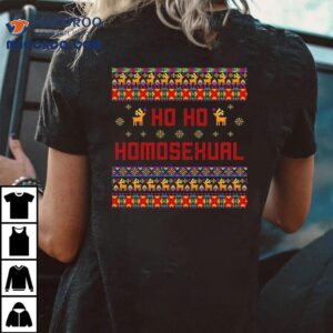 Ho Ho Ho Homosexual Christmas Tshirt