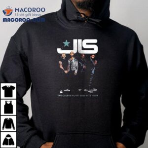 Jls The Club Is Alive Hits Tour Dates Tshirt