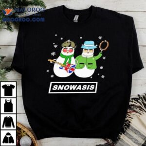 Ladies Oasis Christmas Snowasis Tshirt