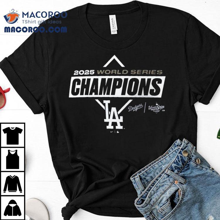 Los Angeles Dodgers 2025 World Series Champions Team Logo Shirt Los Angeles Dodgers 2025 World Series Champions Team Logo Shirt