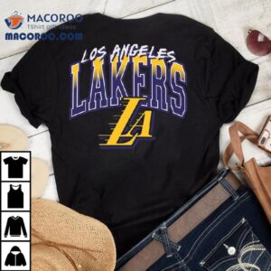 Los Angeles Lakers City Edition Swish Fade T-shirt 3 Los Angeles Lakers City Edition Swish Fade Tshirt