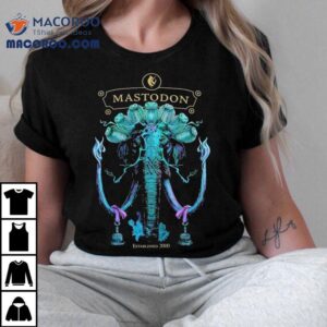 Mastodon Paul Romano Elephant Th Anniversary Est Tshirt