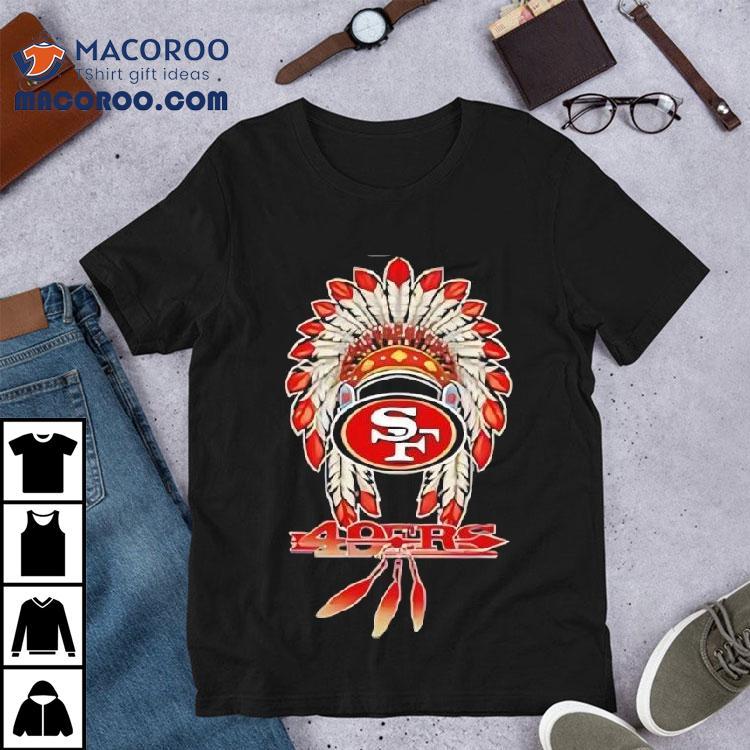 Native American X San Francisco 49ers 2025 Baseball Logo Shirt Native American X San Francisco 49ers 2025 Baseball Logo Shirt