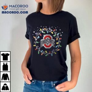Ohio State Buckeyes Blu Ey Tis The Season To Go Bucks Christmas Tshirt