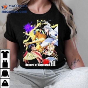 Record Of Ragnarok Season Anime Key Visual On Netflix December Tshirt