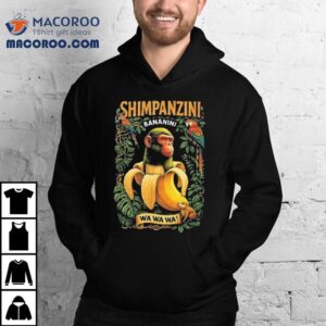 Shimpanzini Bananini Banana Monkey Meme Italian Brainro Tshirt