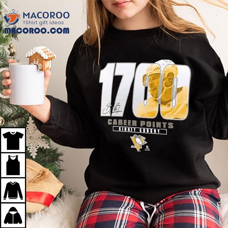 Sidney Crosby Pittsburgh Penguins 1700 Legacy Milestone Shirt Sidney Crosby Pittsburgh Penguins 1700 Legacy Milestone Shirt