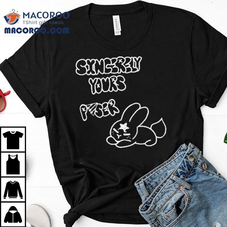 Sincerely Yours Poser Bunny Shirt Sincerely Yours Poser Bunny Shirt