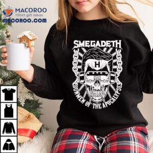 Skull Smegadeth Gunmen Of The Apocalypse Tshirt