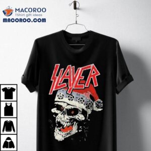 Slayer Laughing Skull Holiday Christmas Tshirt