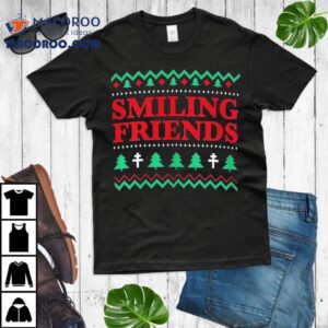 Smiling Friends Ugly Christmas Shirt 2 Smiling Friends Ugly Christmas Tshirt