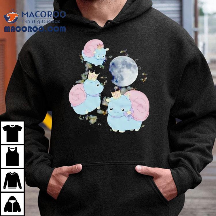 Snail Crown The Moon Shirt Snail Crown The Moon Shirt