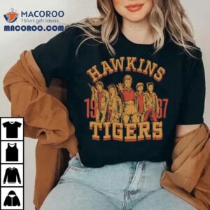 Stranger Things Hoodie Hawkins Tigers Tshirt