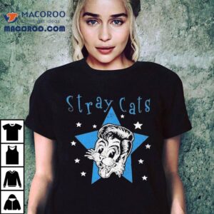 Stray Cats Star Ca Tshirt
