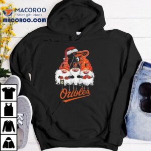 The Gnomes X Baltimore Orioles Merry Christmas 2025 Shirt 3 The Gnomes X Baltimore Orioles Merry Christmas Tshirt
