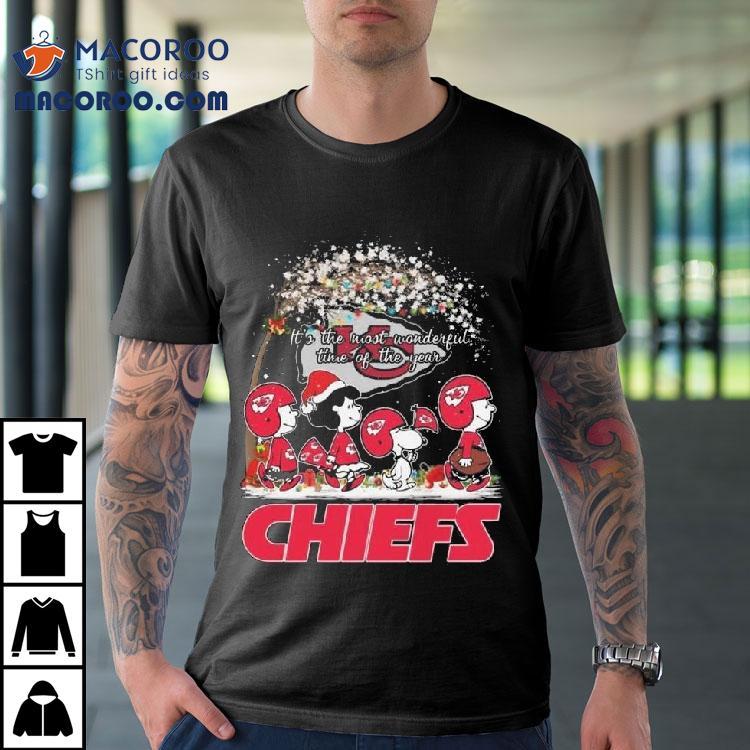The Peanuts Walking X Kansas City Chiefs It’s The Most Wonderful Time Of The Year Christmas 2025 Shirt The Peanuts Walking X Kansas City Chiefs It’s The Most Wonderful Time Of The Year Christmas 2025 Shirt