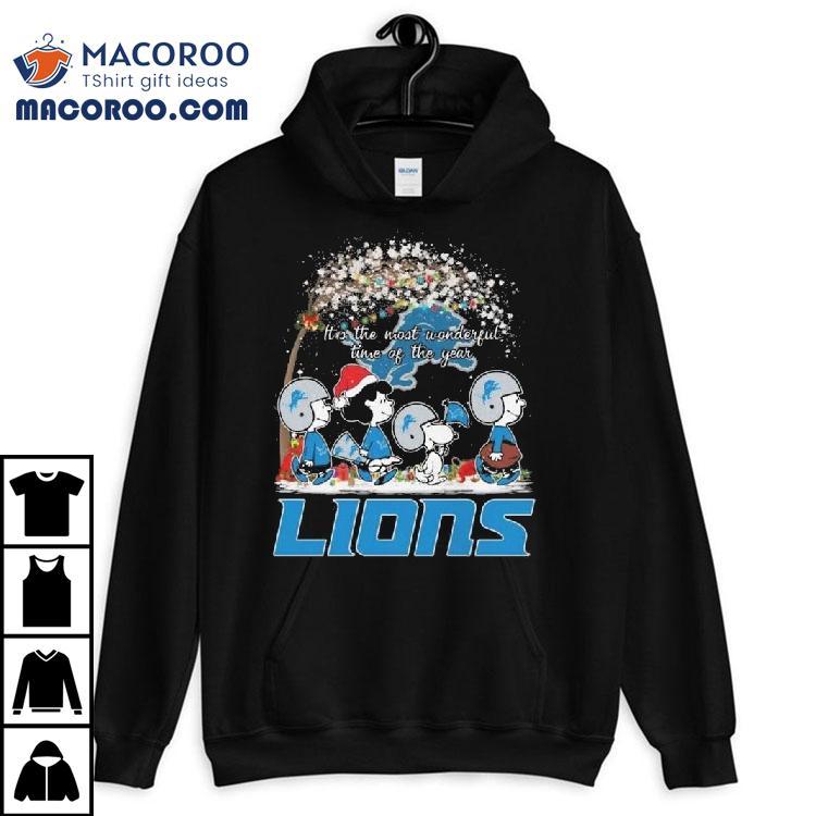 The Peanuts X Detroit Lions It’s The Most Wonderful Time Of The Year Merry Christmas 2025 Shirt The Peanuts X Detroit Lions It’s The Most Wonderful Time Of The Year Merry Christmas 2025 Shirt