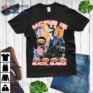 The Terminator Mcrib Is Back Baby Methsyndicate Shirt 3 The Terminator Mcrib Is Back Baby Methsyndicate Tshirt