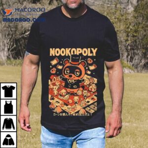 Tom Nook Nookopoly Series Animal Crossing Tshirt