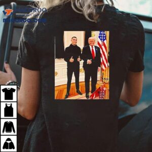 Trump Vs Cristiano Ronaldo At The White House Tshirt